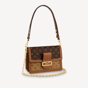 louis vuitton-borsa-dauphine tela monogram borse